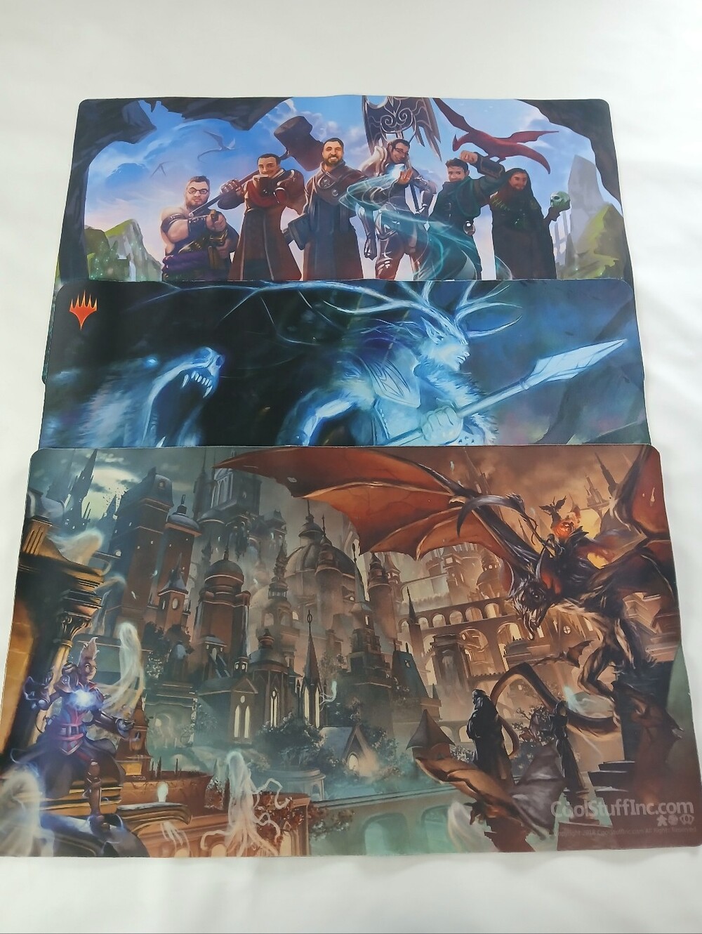 3 MTG Magic The Gathering Ultra Pro Playmats